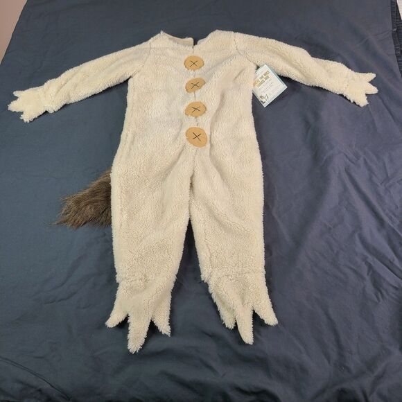 Pottery Barn Kids 2T MAX Where The Wild Things Are Wolf Costume *MISSING HAT* - Picture 1 of 15